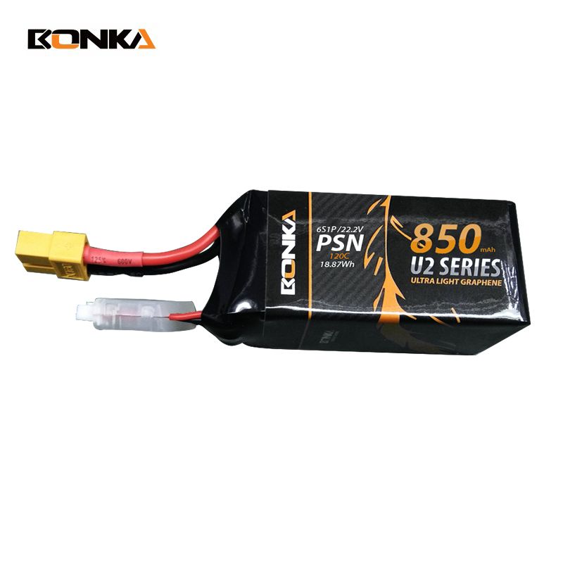 BONKA FPV 850mAh 120C 6S PSN Series Racing LiPo